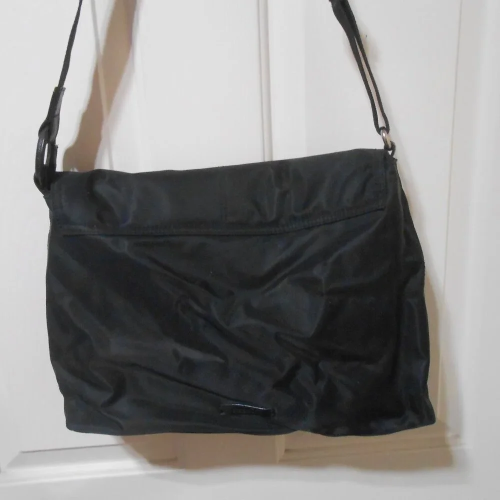 Nine & Co. by Nine West travel laptop Tablet Notebook blk Bag w/ 7 compartments